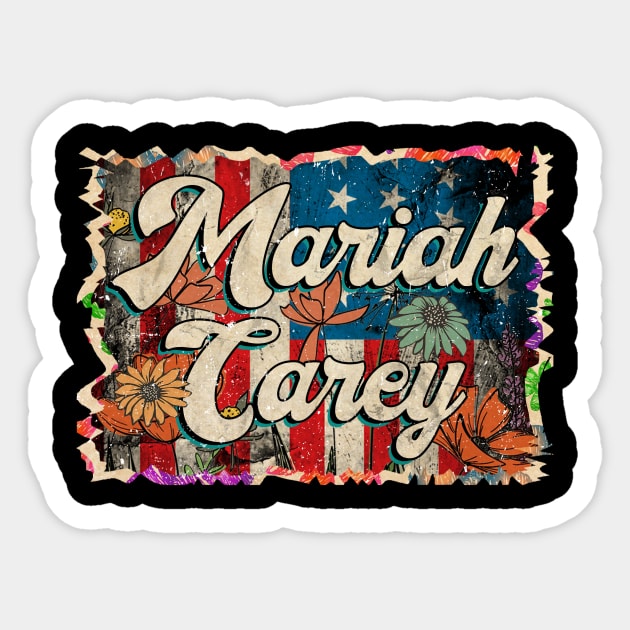 Mariah Proud To Be Personalized Name Birthday 70s Sticker by Gorilla Animal